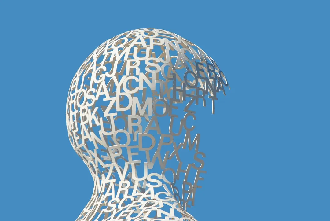 Ilustração de letras em forma redonda Ilustração de letras em forma redonda