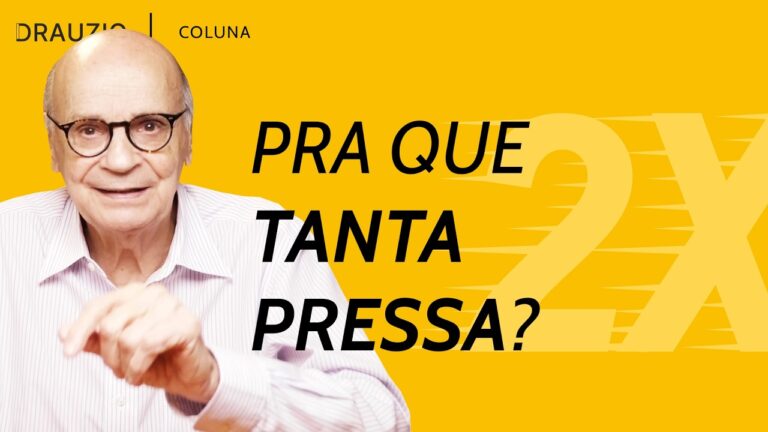 Por que estamos com tanta pressa?