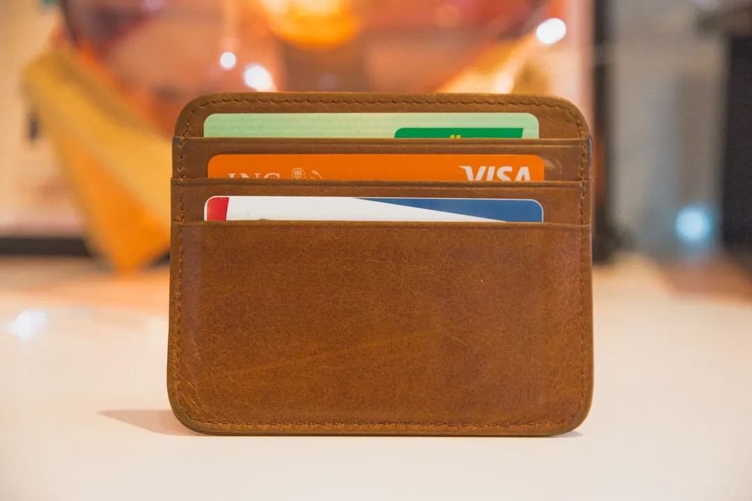 Brown wallet