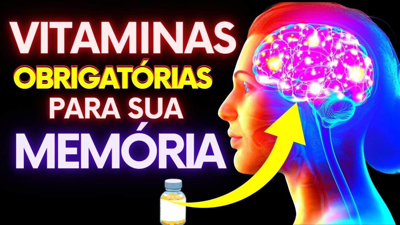 10 MELHORES VITAMINAS PARA A MEMÓRIA e SAÚDE DA MENTE | 1 ÚNICO SUPLEMENTO PODE EVITAR a DEMÊNCIA?