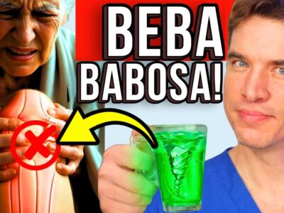 TOME 1 COPO de BABOSA Todos os Dias e ACABE Com a Dor nas Juntas (Veja a Mudança em Dias!)