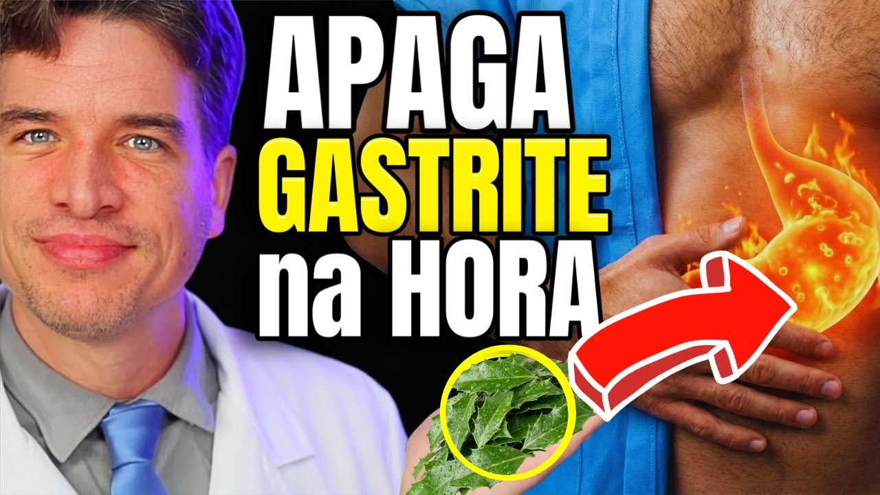 REMÉDIO de R$ 150 vs CHÁ de R$ 3: Veja Quem REALMENTE APAGA a Gastrite | Espinheira Santa