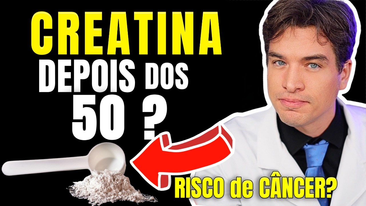 Creatina depois dos 50 anos…  É segura, MESMO?