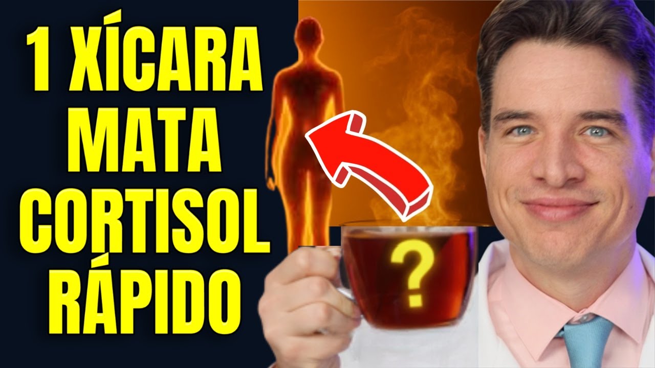 Acorda Sempre à Noite? TOME 1 XÍCARA Antes de Dormir e o Cortisol Despenca em Minutos!