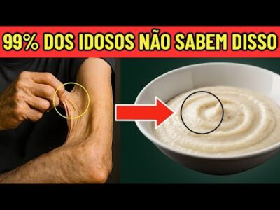 Mingau NOTURNO que RECONSTRÓI MÚSCULOS após os 60!