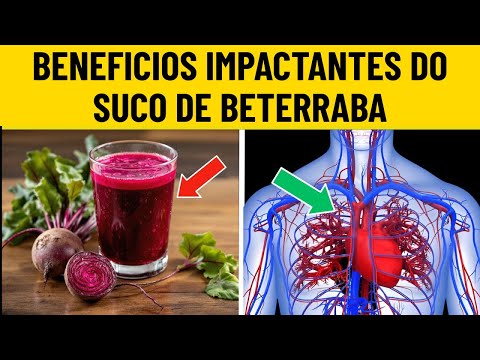 IDOSOS, 1 xícara de SUCO DE BETERRABA pela manhã pode desencadear uma reação corporal IRREVERSÍVEL!