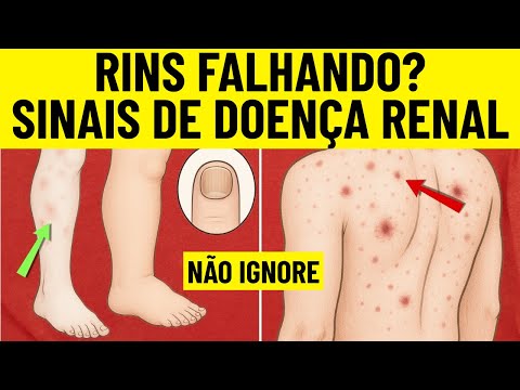 Sinais cutâneos de doença renal | Sintomas de insuficiência renal | DRC | Doença renal