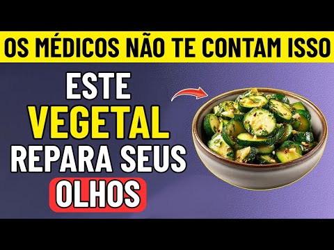 Idosos, comam ESTES 4 vegetais cozidos para reparar seus olhos enquanto dormem