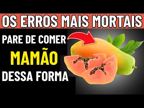 IDOSOS, comam mamão, mas NUNCA cometam estes 7 erros mortais