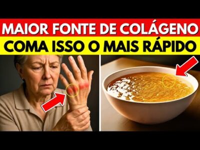 ADEUS Inchaço! 8 Alimentos Ricos em Colágeno que Você DEVE Comer para suas Pernas e Articulações