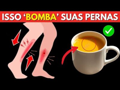 Beba estas 3 BEBIDAS para fortalecer suas pernas de uma vez por todas