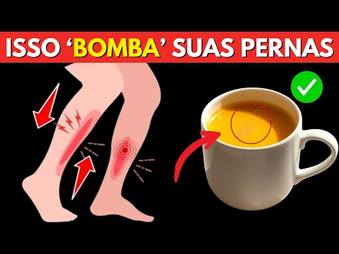 Beba estas 3 BEBIDAS para fortalecer suas pernas de uma vez por todas
