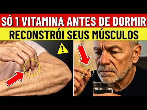 IDOSOS, TOMEM ISTO antes de dormir ou seus músculos continuarão desaparecendo | Saúde dos idosos