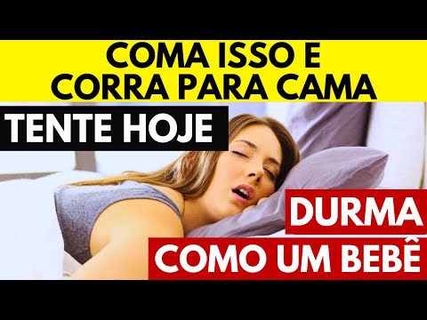 7 alimentos mais fortes que pílulas para dormir