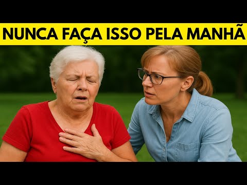 Idosos, não façam isso de manhã! (Muitos fazem isso sem saber)