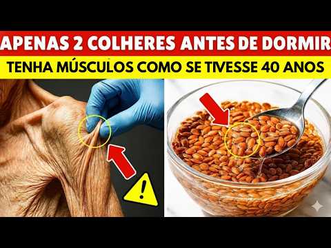 Ganhe massa muscular após os 75 anos: esta proteína de semente é 1.000.000 vezes melhor que ovos!