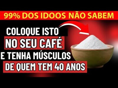 Adicione isto ao seu café da manhã para reconstruir os músculos após os 60 anos (explica um médico)