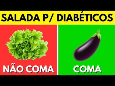 SALADAS para DIABETES | 9 PIORES SALADAS para DIABÉTICOS e as 12 MELHORES para AÇÚCAR ALTO no SANGUE