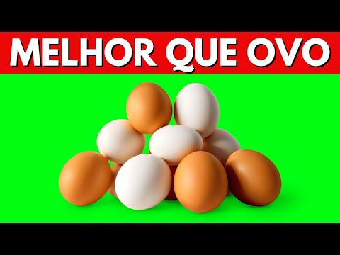 8 alimentos BARATOS com MAIS PROTEÍNAS que o OVO