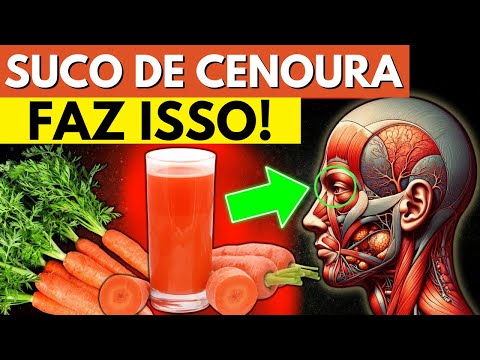 7 razões para beber suco de cenoura diariamente