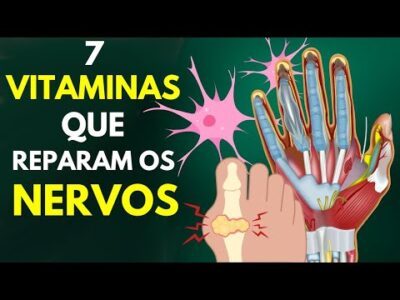 7 vitaminas incríveis para reparar danos nos nervos