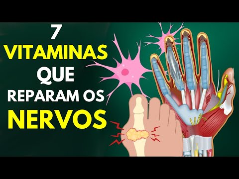 7 vitaminas incríveis para reparar danos nos nervos