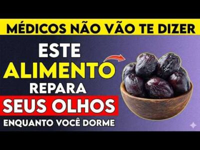 Idosos: Comam estes 3 alimentos antes de dormir para reparar seus olhos e restaurar a visão