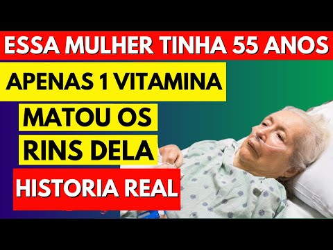 Mulher destruiu seus RINS em 2 meses ao tomar esta vitamina comum!